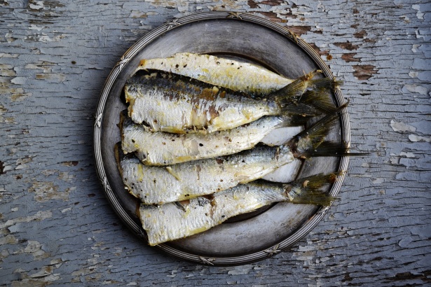 comidas con sardinas